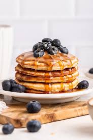 Blueberry Protein Pancakes