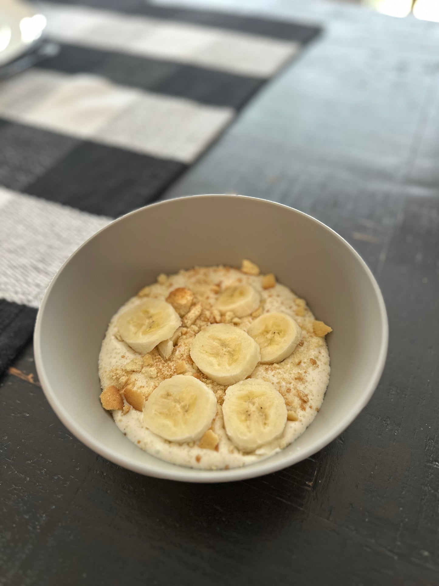 Protein Cottage Cheese Banana Pudding(GF)