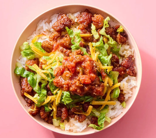 Chicken/Steak Taco Bowl (GF)