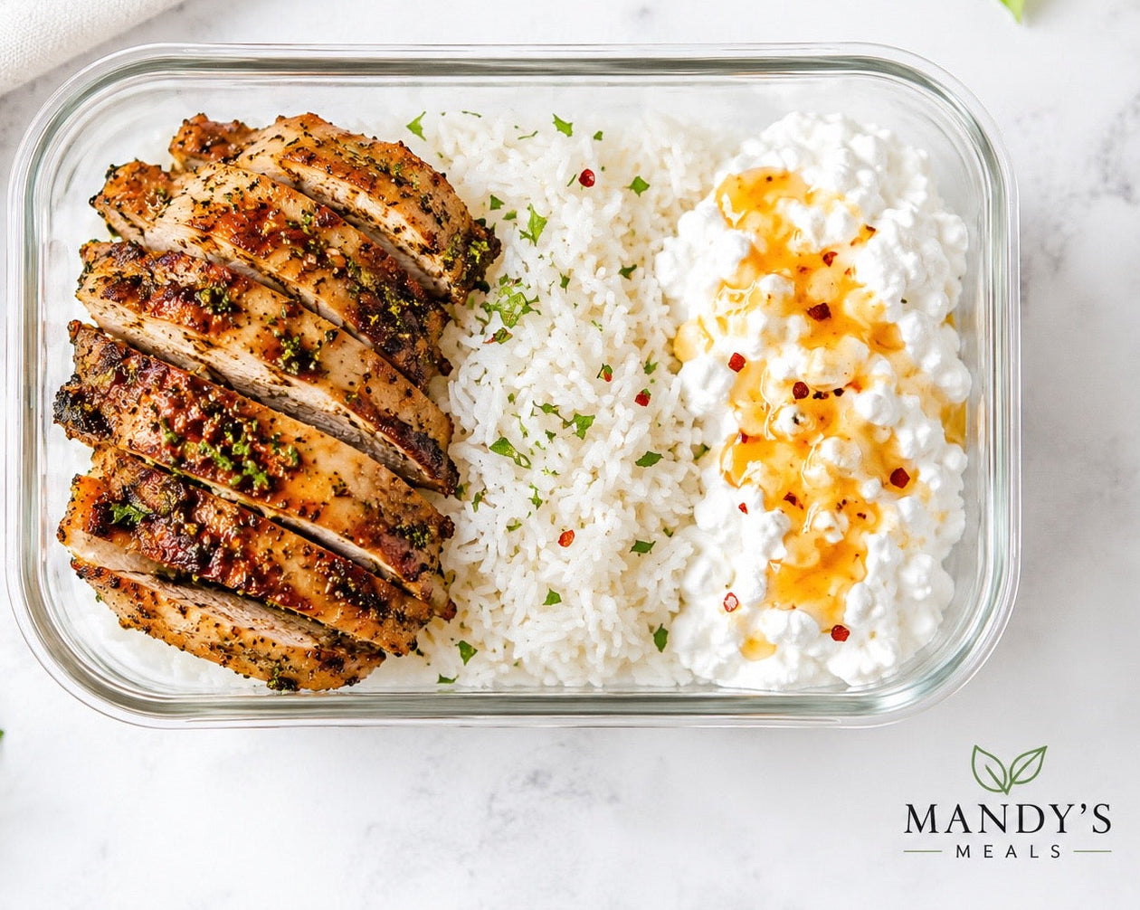 Hot Honey Chicken Thighs Bowl (GF)