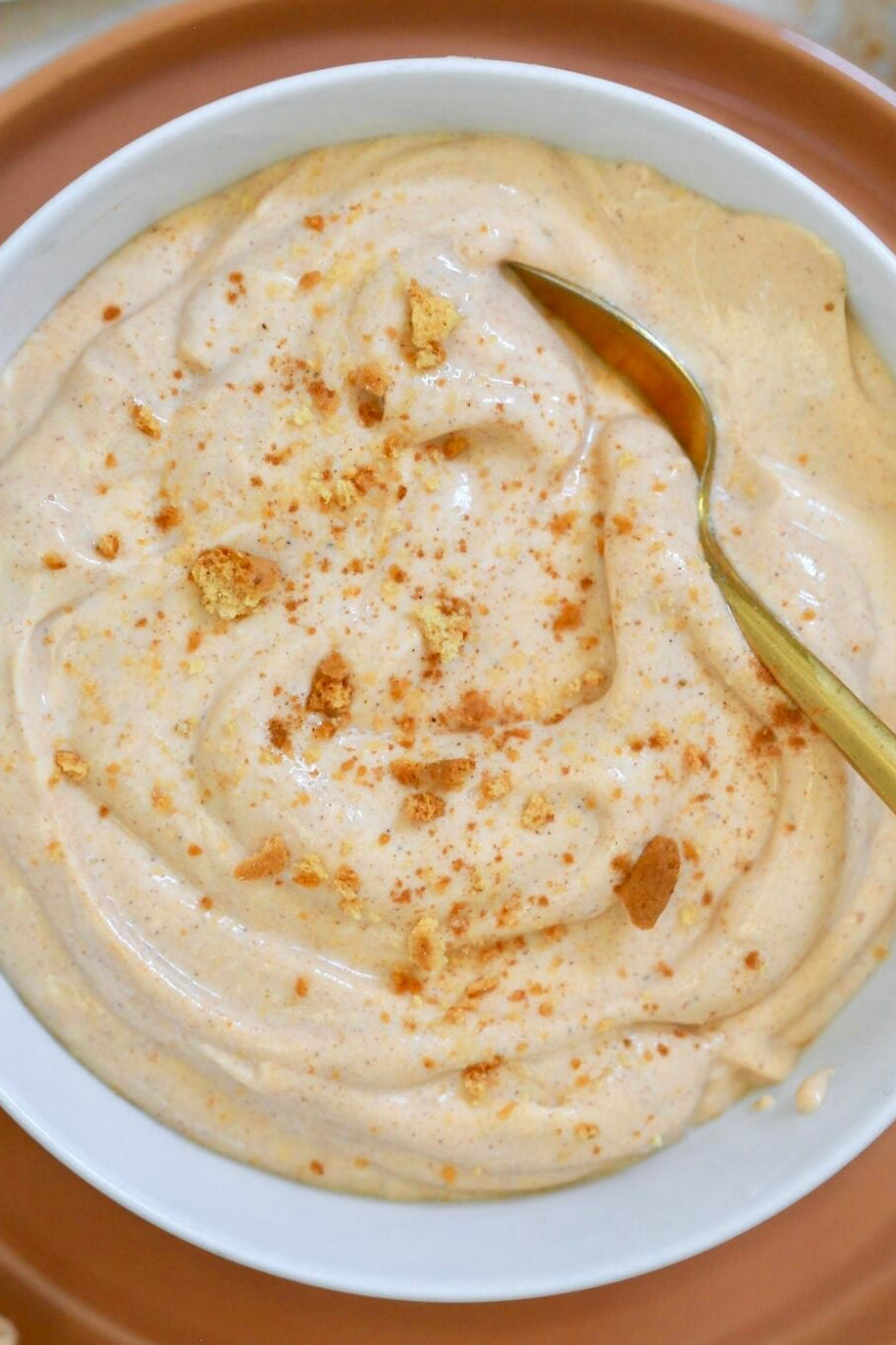 Protein Cottage Cheese Pumpkin Spice Pudding(GF)