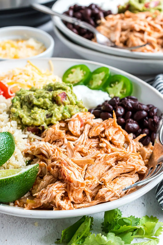 Family Meal- Shredded Chicken Burrito Bowl (GF)
